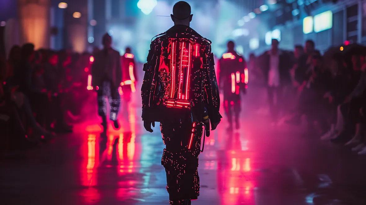 Cyber-Neon Hoodie